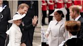 Prince Harry and Meghan Markle made their first joint public appearance with the royal family in 2 years