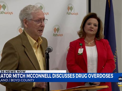 Senator Mitch Mcconnell discusses drug overdoses - ABC 36 News