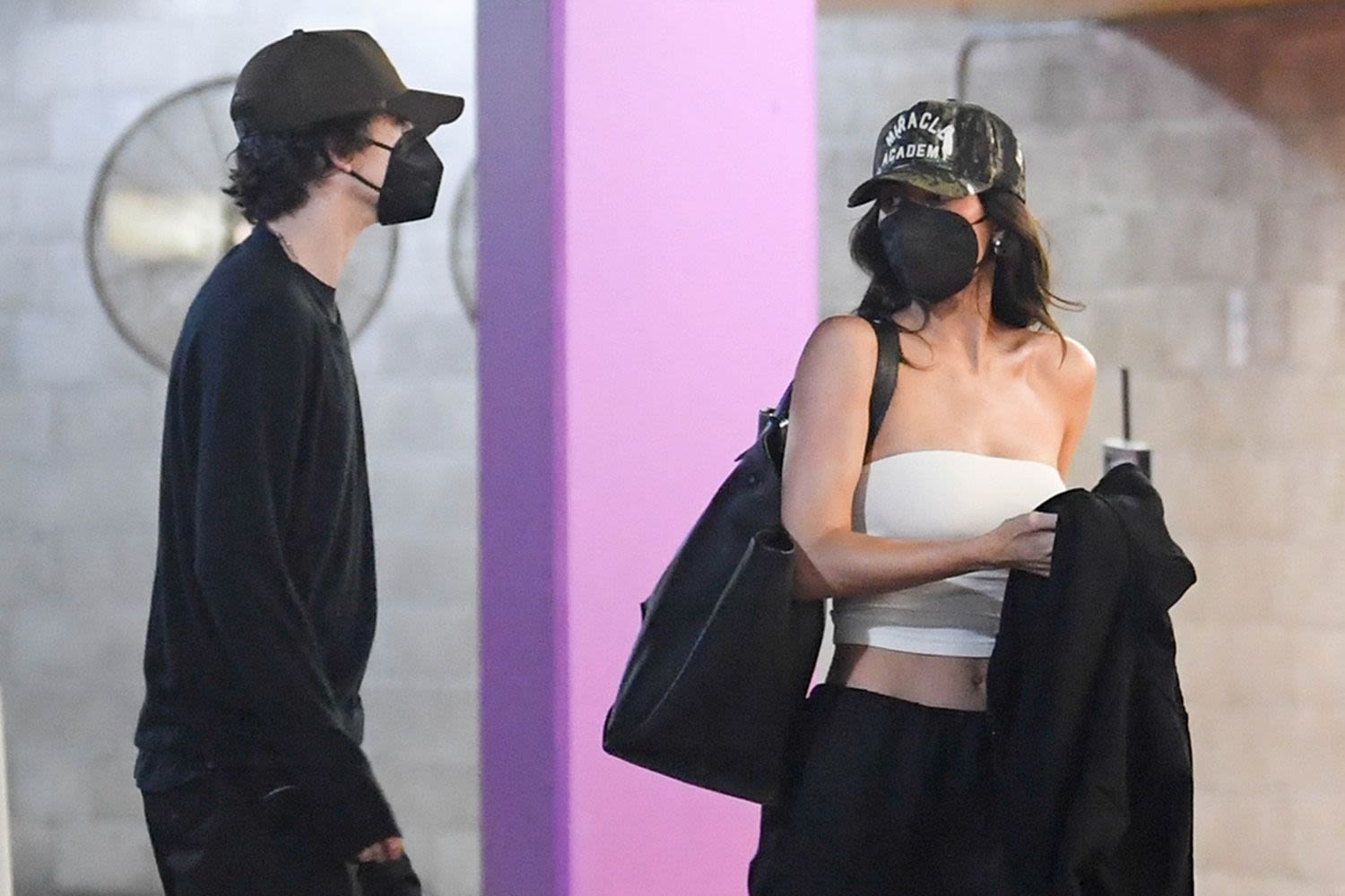 Kylie Jenner and Timothée Chalamet Photographed for First Time in 5 Months Enjoying Low-Key Movie Date