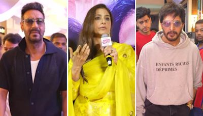 Ajay Devgn, Tabu, Jimmy Shergill attend Auron Mein Kahan Dum Tha trailer launch; pictures inside