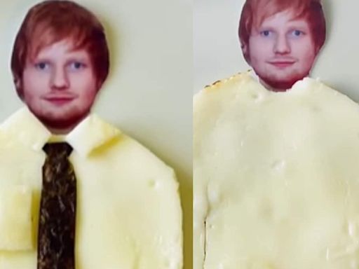 Food Artist Creates 'Egg Sheeran' Out Of Omelette And Nori, Internet Scrambles With Reactions - News18