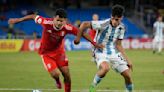 A qué hora juega Argentina ante Colombia, por el Sudamericano Sub 20