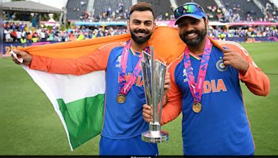 "You Also Hold The Trophy": How Virat Kohli Convinced Rohit Sharma For Iconic T20 World Cup Picture | Cricket News