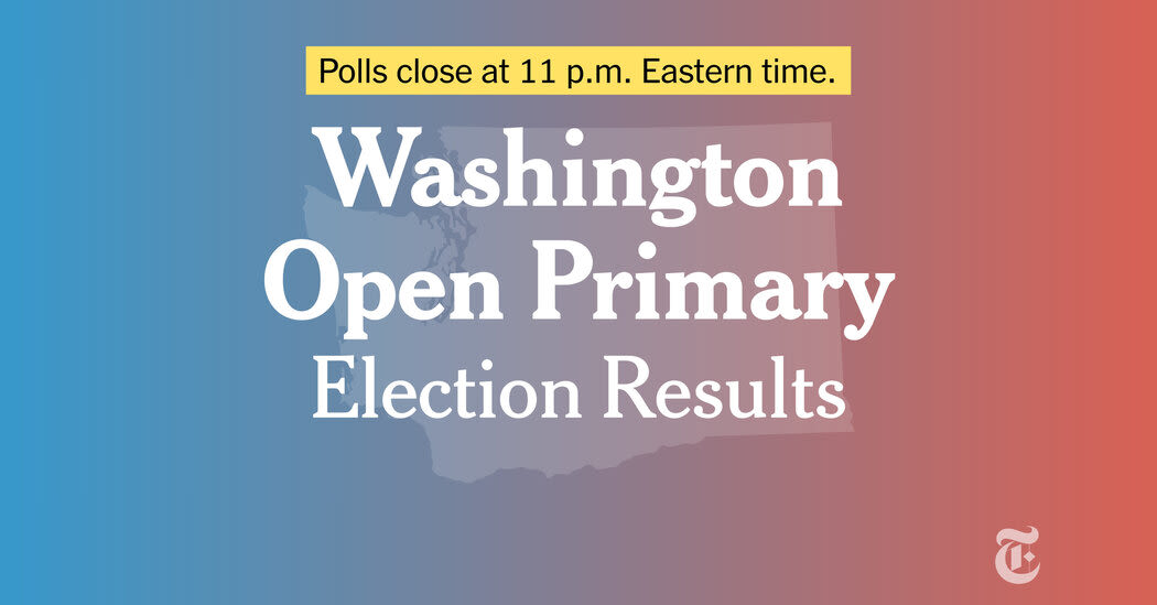 Washington Governor Primary Election Results