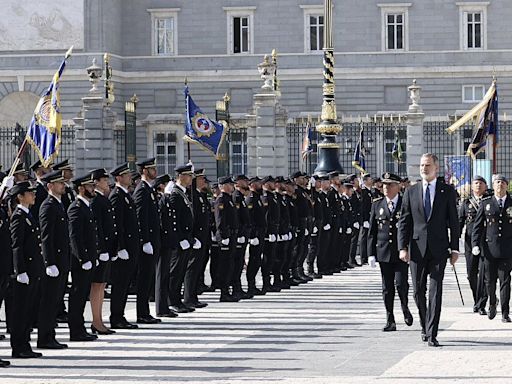 Los Reyes celebran 200 años de la Policía Nacional con un acto emotivo en Madrid