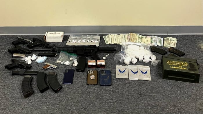 Metro Detroit drug bust results in seizure of $50K worth of drugs, stolen guns