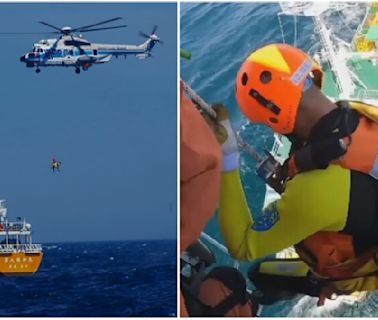 Woman swept to sea while swimming at Japanese beach rescued over a day later | ITV News