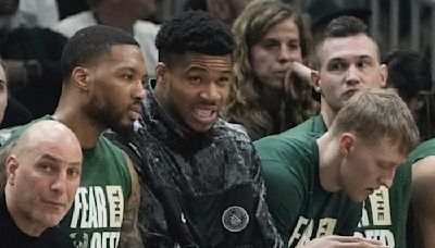 Giannis Antetokounmpo ruled out of third game in Bucks-Pacers playoff series