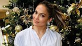 Jennifer Lopez Reveals Gold-Themed 2023 Christmas Tree from Her L.A. Home