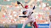 Infield fly and interference call loom large during 1st inning of Yankees-Angels game