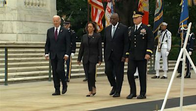 President Biden attends wreath-laying ceremony in Arlington - KYMA