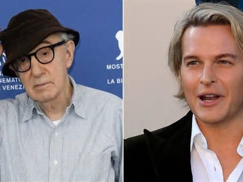 Woody Allen's Son Ronan Farrow Jokes About 'Nervously' Taking a Paternity Test to See If Frank Sinatra Is His Real Father