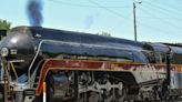 N&W 611 steam engine passes through Chambersburg, Greencastle, Hagerstown