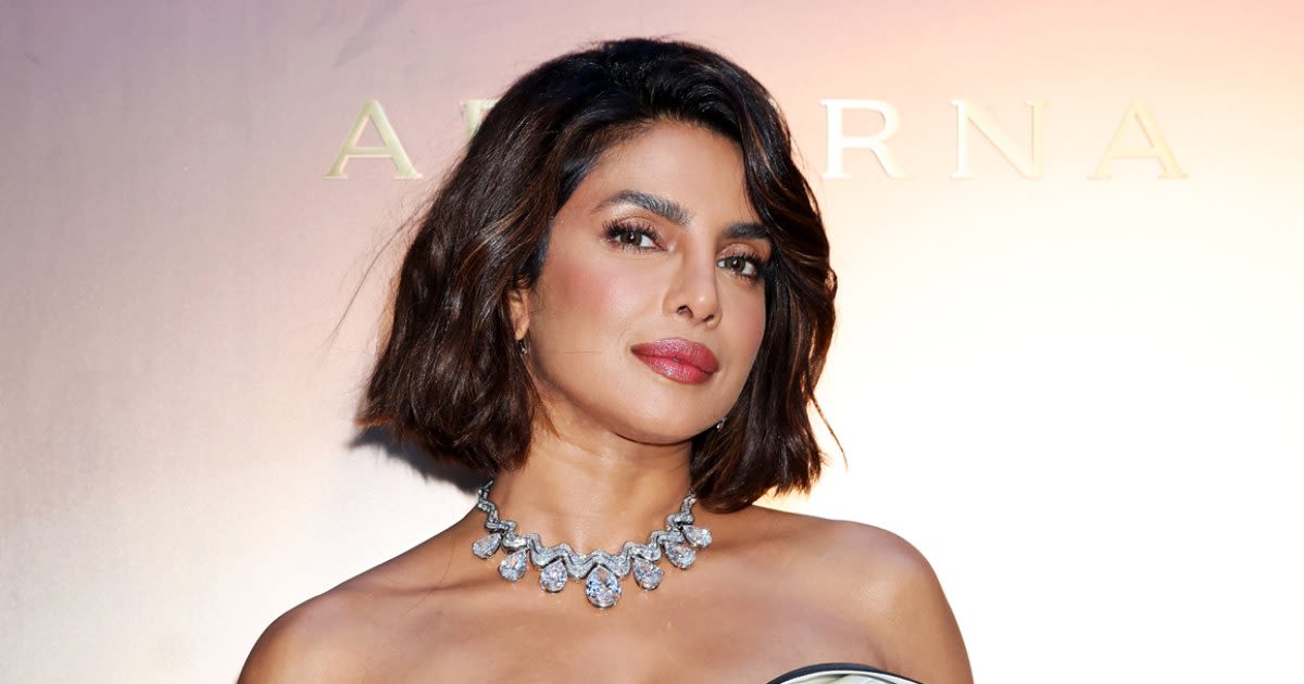 Priyanka Chopra Jonas Wears a $43 Million Necklace in Rome That Took Over 2,000 Hours to Make