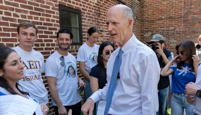 Senate races are roiled by campus protests over the war in Gaza as campaign rhetoric sharpens