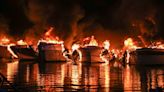 Early morning fire in Croatia destroys 22 boats at marina