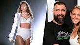 Jason Kelce explains why he was 'literally tearing up' while attending 'Eras Tour' with wife Kylie