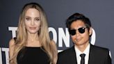 Angelina Jolie's son Pax reveals facial scar in first red carpet after crash