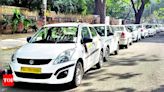 Cabbie strike impact on Ahmedabad airport transportation | Ahmedabad News - Times of India