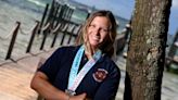 80 miles in 15 hours: Destin firefighter paddles from Bahamas to Florida using her arms