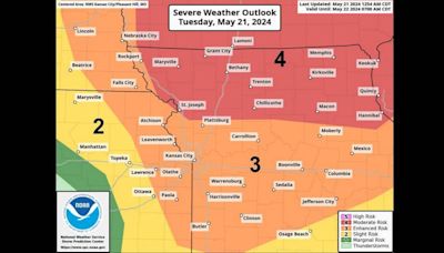 Tornadoes, hail, strong winds possible in KC as outbreak of severe weather hits Midwest