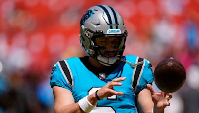 Baker Mayfield Draws Positive Reviews on Twitter in Panthers Preseason Debut
