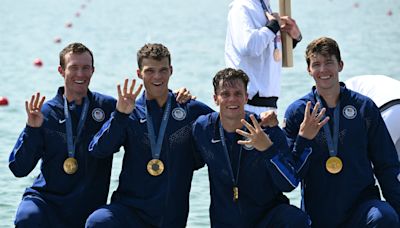 Who is Nick Mead? Rower makes history as Team USA flag bearer at closing ceremony with Katie Ledecky