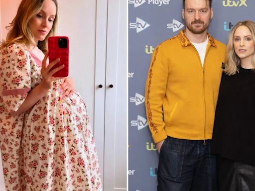 Sophie Rundle shows off bump after revealing she's pregnant with second child