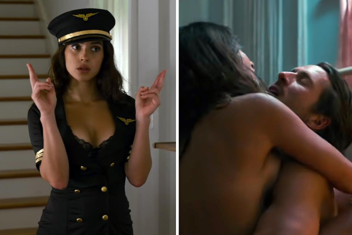 ‘Hit Man’s’ pilot role play sex scene is not a ‘Top Gun’ reference, Richard Linklater says: “We just thought that was funny”