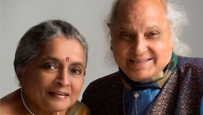 Madhura Pandit Jasraj, wife of Pandit Jasraj and daughter of V Shantaram, passes away at the age of 86