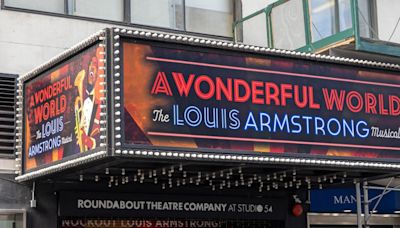 Up on the Marquee: A WONDERFUL WORLD
