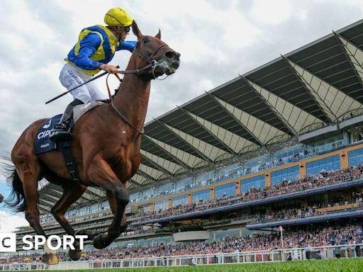 Goliath wins King George VI and Queen Elizabeth Stakes at Ascot