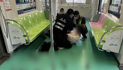 台中捷運傷人事件 警：涉案男有心理疾病遭列管