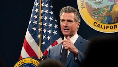 Newsom and Democratic lawmakes announce ballot measure to rival more conservative crime reform