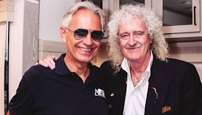 Andrea Bocelli praises Brian May in touching post ahead of performance together