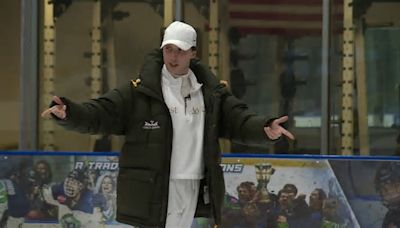 Former Olympian and NBC commentator Johnny Weir in Chesapeake for figure skating seminar