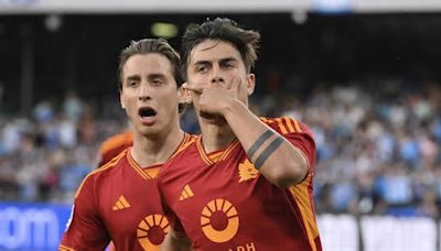 Paulo Dybala anotó un gol en el atractivo empate de Roma y Napoli: video del 2-2