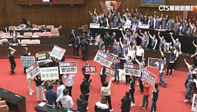 綠委揪舉手表決「多2票」 議事處：有人舉雙手或舉牌