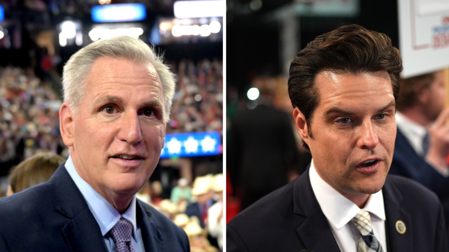 McCarthy-Gaetz feud hits the road