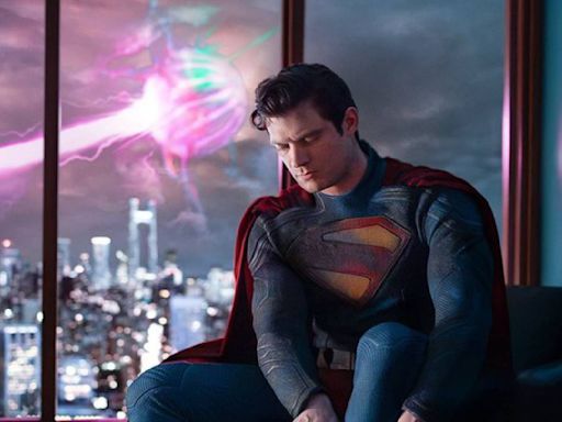 DC fans are poring over the details in the Superman suit, and what it might reveal about James Gunn's movie