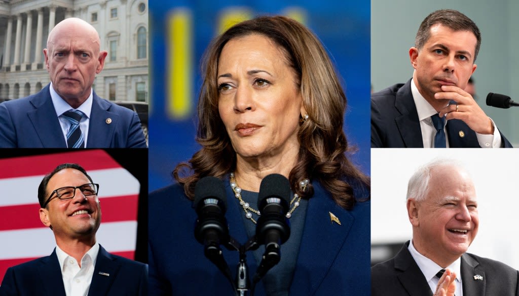 Breaking down Kamala Harris VP shortlist: Josh Shapiro, Mark Kelly, Pete Buttigieg, Tim Walz