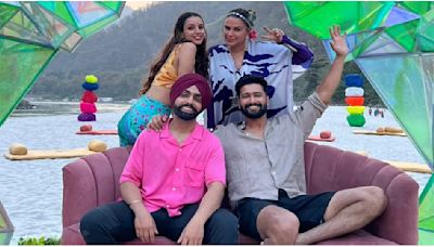 Bad Newz: Neha Dhupia offers peek into ‘the many moods’ with Vicky Kaushal, Triptii Dimri, Ammy Virk; see BTS pics