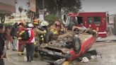 Cercado de Lima: dos ciudadanos resultaron heridos tras accidente vehicular