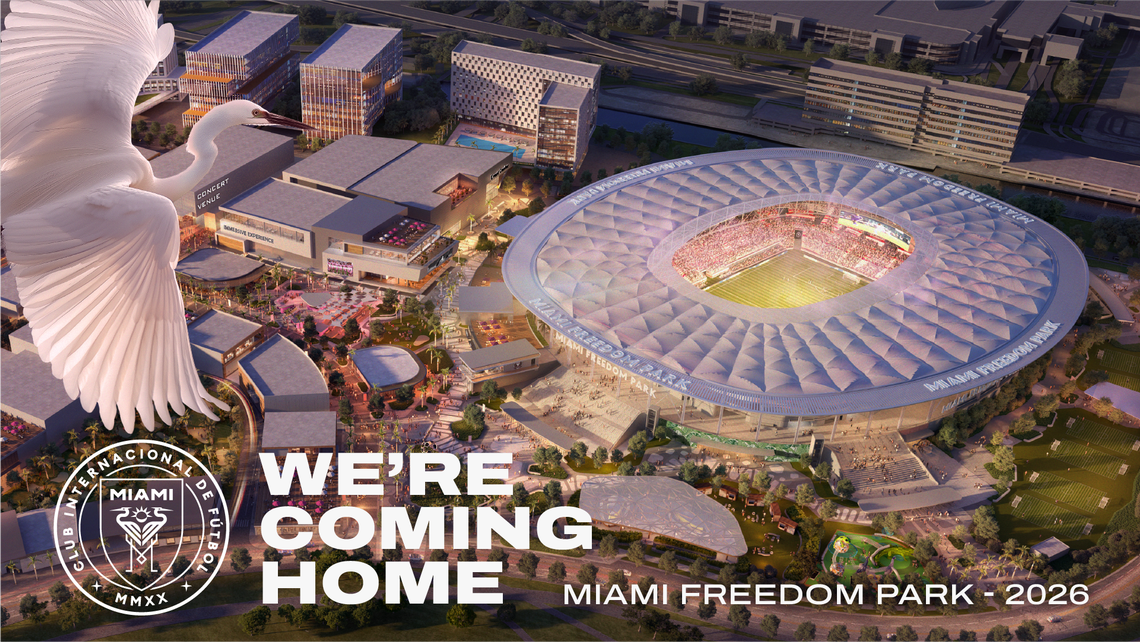 ‘We’re Coming Home:’ Inter Miami kicks off countdown to opening of Miami Freedom Park