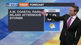 Morning coastal rain, afternoon inland storms for SWFL Tuesday