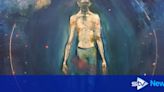 Artist behind Kelly Jones album cover exhibits painting in art show