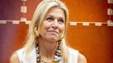 Queen Maxima of the Netherlands visits a financial workshop