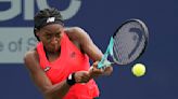 Gauff defeats Montgomery in rain-delayed match in San Diego