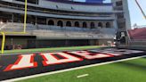 Get a close-up look at Texas Tech football's Jones AT&T Stadium south end zone building