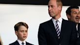 Prince William and George arrive at Euro 2024 final to cheer on England as Louis is left at home